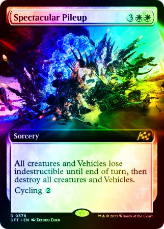 Spectacular Pileup (Extended Art) - 0378 - Foil