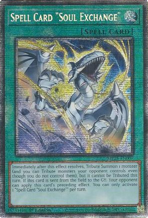 Spell Card "Soul Exchange" (MP25-EN007) - 2025 Mega-Pack Starlight Rare 1st Edition