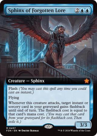 Sphinx of Forgotten Lore (Extended Art) - 0457