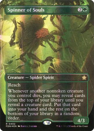 Spinner of Souls (Borderless) (Mana Foil) - 0402 - Foil