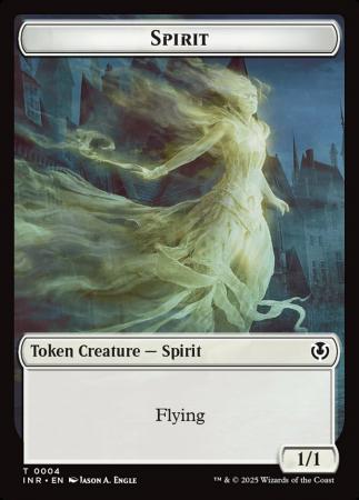 Spirit // Human (0002) Double-Sided Token - 2 // 4