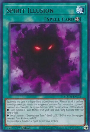 Spirit Illusion (MZTM-EN034) - Maze of the Master Rare 1st Edition