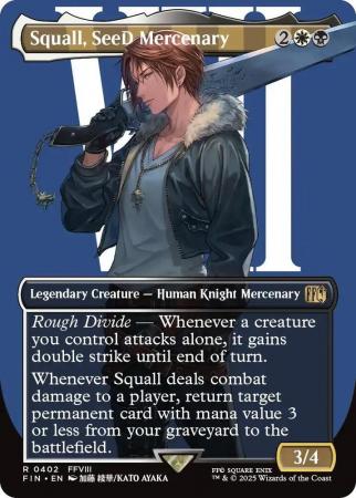 Squall, SeeD Mercenary (Borderless) - 0402