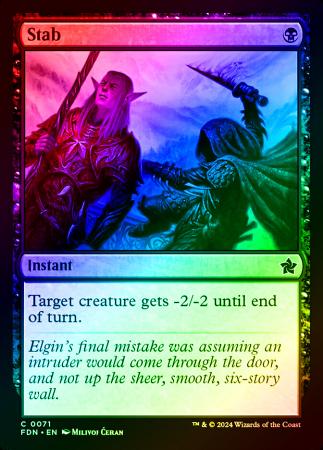 Stab - 0071 - Foil