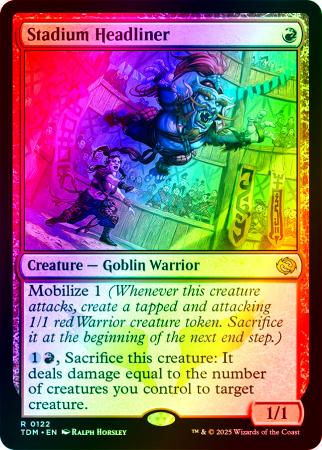 Stadium Headliner - 0122 - Foil