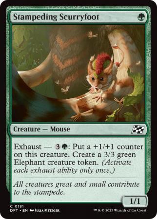 Stampeding Scurryfoot - 0181