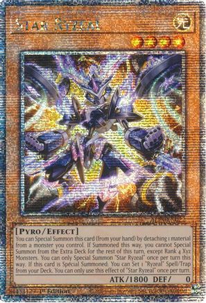 Star Ryzeal (Quarter Century Secret Rare) (ALIN-EN022) - Alliance Insight Quarter Century Secret Rare 1st Edition
