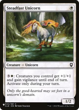 Steadfast Unicorn - 044