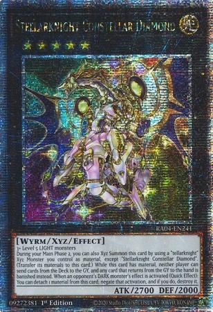 Stellarknight Constellar Diamond (Quarter Century Secret Rare) (RA04-EN241) - Quarter Century Stampede Quarter Century Secret Rare 1st Edition