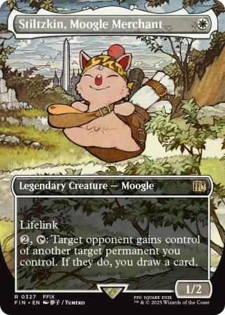 Stiltzkin, Moogle Merchant (Borderless) - 0327