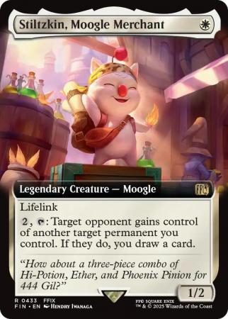 Stiltzkin, Moogle Merchant (Extended Art) - 0433
