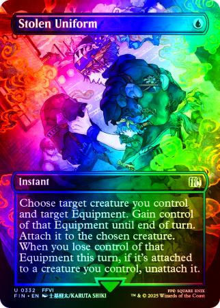 Stolen Uniform (Borderless) - 0332 - Foil