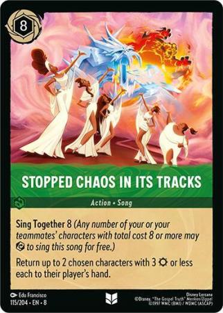 Stopped Chaos in Its Tracks - 115/204 - Uncommon