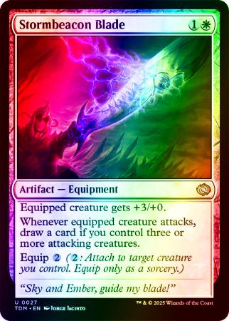 Stormbeacon Blade - 0027 - Foil