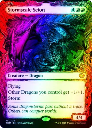 Stormscale Scion (Showcase) - 0303 - Foil