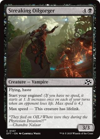 Streaking Oilgorger - 0107