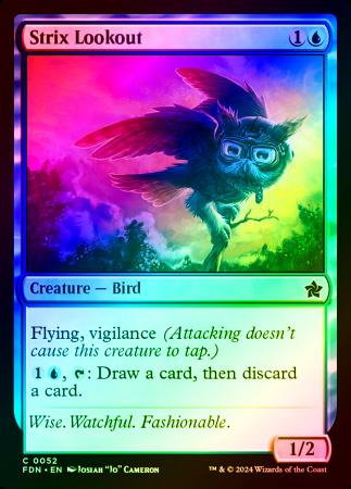Strix Lookout - 0052 - Foil
