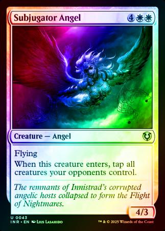 Subjugator Angel - 0043 - Foil