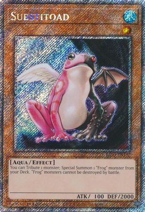 Substitoad (Platinum Secret Rare) (RA03-EN197) - Quarter Century Bonanza Platinum Secret Rare 1st Edition