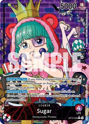 Sugar (Parallel) - OP10-003 - Foil Leader