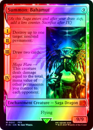 Summon: Bahamut - 0001 - Foil