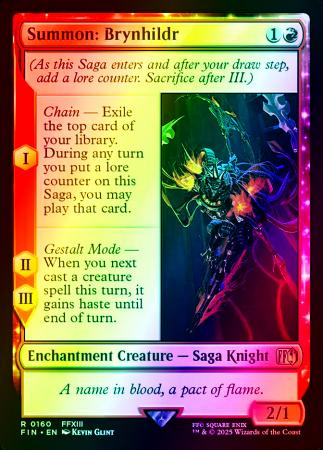 Summon: Brynhildr - 0160 - Foil