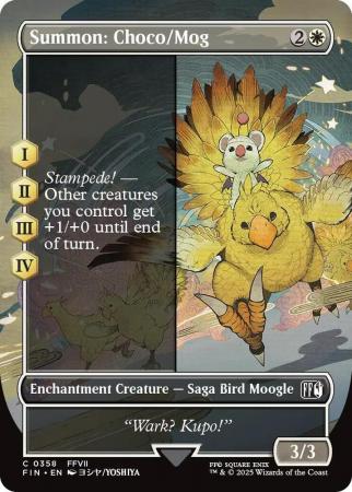 Summon: Choco/Mog (Borderless) - 0358