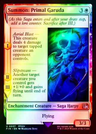 Summon: Primal Garuda - 0037 - Foil
