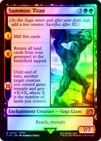 Summon: Titan - 0204 - Foil