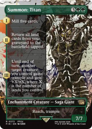 Summon: Titan (Borderless) - 0373