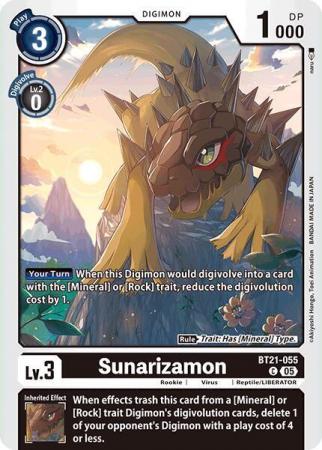Sunarizamon - BT21-055 C - Common