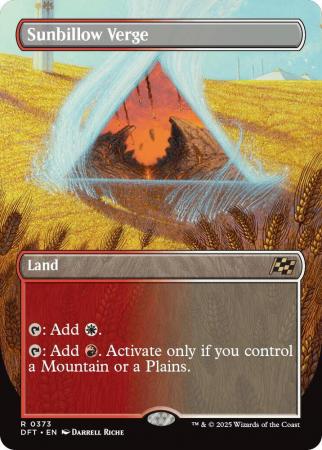 Sunbillow Verge (Borderless) - 0373