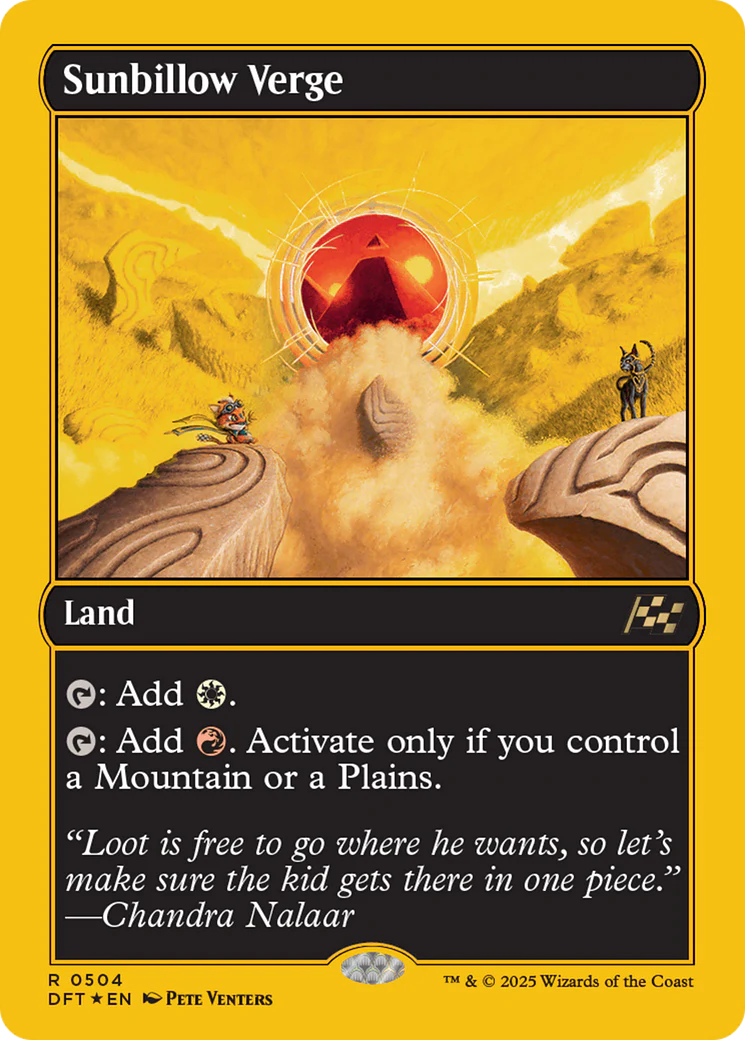 Sunbillow Verge (First-Place Foil) - 0504 - Foil