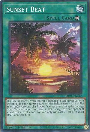 Sunset Beat (MP25-EN330) - 2025 Mega-Pack Common / Short Print 1st Edition