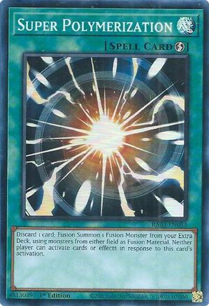 Super Polymerization (RA03-EN053) - Quarter Century Bonanza Super Rare 1st Edition