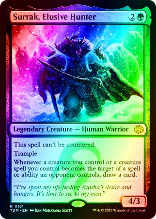 Surrak, Elusive Hunter - 0161 - Foil