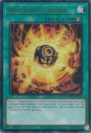 Swallow's Cowrie (MP25-EN174) - 2025 Mega-Pack Ultra Rare 1st Edition