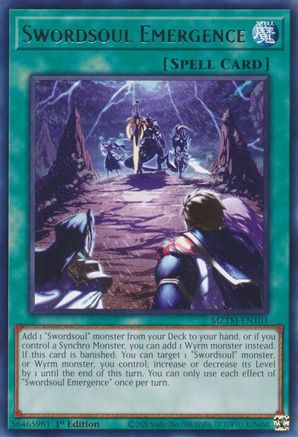 Swordsoul Emergence (MZTM-EN103) - Maze of the Master Rare 1st Edition