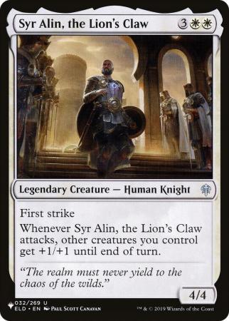 Syr Alin, the Lion's Claw - 032