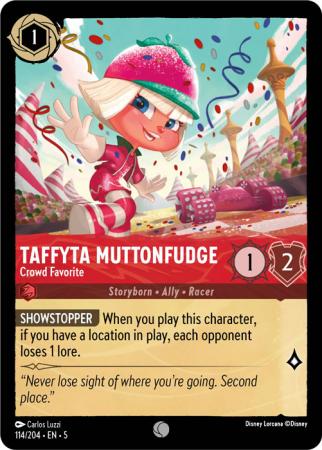 Taffyta Muttonfudge - Crowd Favorite - 114/204 - Common Cold Foil
