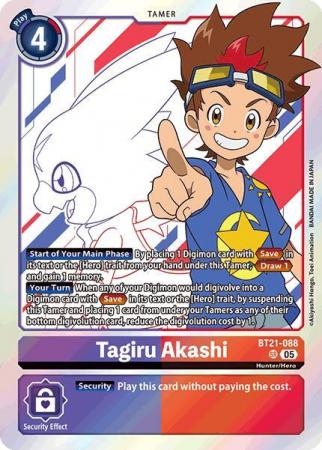 Tagiru Akashi - BT21-088 SR - Super Rare