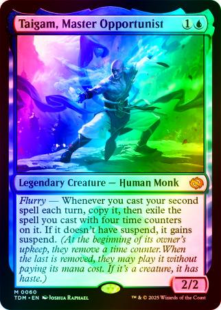Taigam, Master Opportunist - 0060 - Foil