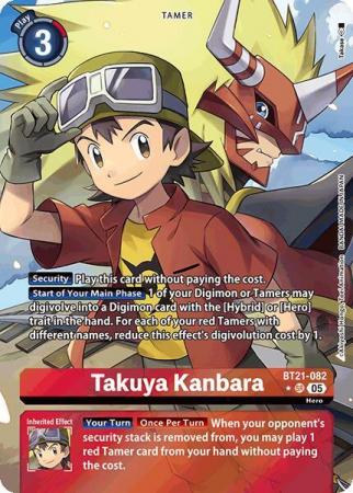 Takuya Kanbara (Alternate Art) - BT21-082 SR - Super Rare