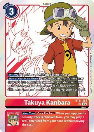 Takuya Kanbara - BT21-082 SR - Super Rare
