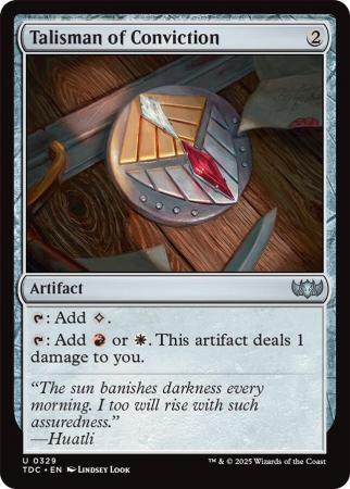 Talisman of Conviction - 0329
