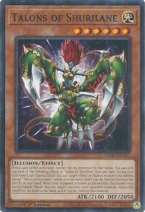 Talons of Shurilane (MP25-EN347) - 2025 Mega-Pack Common / Short Print 1st Edition