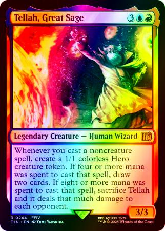 Tellah, Great Sage - 0244 - Foil