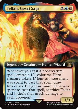 Tellah, Great Sage (Extended Art) - 0510