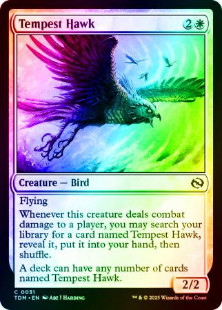 Tempest Hawk - 0031 - Foil