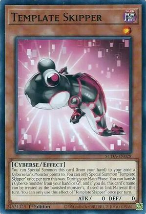 Template Skipper (SUDA-EN028) - Supreme Darkness Common / Short Print 1st Edition